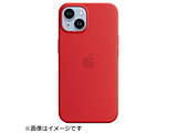 [纯正]支持MagSafe的iPhone 14硅胶包(PRODUCT)RED MPRW3FE/A