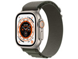 Apple Watch Ultra�iGPS + Cellular���f���j- 49mm�`�^�j�E���P�[�X�ƃO���[���A���p�C�����[�v �] M  MQFN3J/A