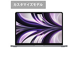 【カスタマイズモデル】MacBook Air 13インチ Apple M2チップ搭載モデル [2022年モデル /SSD 512GB /メモリ 16GB /8コアCPUと10コアGPU ] スペースグレイ MLXX3JA/CTO  スペースグレイ MLXX3JA/CTO 【sof001】