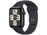 Apple(苹果)Apple Watch SE(GPS型号)-44mm午夜铝情况和午夜运动带-S/M午夜铝MRE73J/A