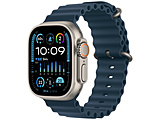 Apple(アップル) Apple Watch Ultra 2（GPS + Cellularモデル）- 49mmチタニウムケースとブルーオーシャンバンド  ブルーオーシャンバンド MREG3J/A