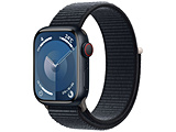 Apple Watch Series 9（GPS + Cellularモデル）- 41mmミッドナイトアルミニウムケースとミッドナイトスポーツループ  ミッドナイトアルミニウム MRHU3J/A