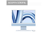 Apple(Abv) yJX^}CYfz iMac 24C` M3 BL 8CC 10CG 16GB 256GB  u[  m23.5^ /Apple M3 /F16GB /SSDF256GB /2023N11fn
