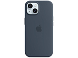 【純正】MagSafe対応 iPhone 15 シリコーンケース  ストームブルー MXPF3FE/A 【sof001】