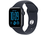 Apple Watch SE 3�iGPS���f���j- 40mm�~�b�h�i�C�g�A���~�j�E���P�[�X�ƃl�C�r�[�u���[�X�|�[�c�o���h - M/L  �~�b�h�i�C�g�A���~�j�E�� MJL14J/A