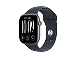 Apple Watch Series 12�iGPS���f���j- 46mm�X�y�[�X�O���C�A���~�j�E���P�[�X�ƃl�C�r�[�u���[�X�|�[�c�o���h - S/M  �X�y�[�X�O���C�A���~�j�E�� MJEH4X/A ���������ȍ~�̂��͂�