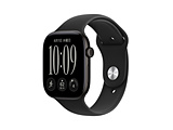 Apple Watch Series 12�iGPS���f���j- 46mm�u���b�N�A���~�j�E���P�[�X�ƃu���b�N�X�|�[�c�o���h - S/M  �u���b�N�A���~�j�E�� MJEK4X/A ���������ȍ~�̂��͂�