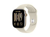 Apple Watch Series 12�iGPS���f���j- 46mm���C�g�S�[���h�A���~�j�E���P�[�X�ƃT���h�X�|�[�c�o���h - S/M  ���C�g�S�[���h�A���~�j�E�� MJEN4X/A ���������ȍ~�̂��͂�