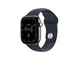 Apple Watch Series 12�iGPS + Cellular���f���j- 42mm�i�`�������`�^�j�E���P�[�X�ƃl�C�r�[�u���[�X�|�[�c�o���h - S/M  �i�`�������`�^�j�E�� MJGF4X/A ���������ȍ~�̂��͂�