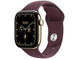 Apple Watch Series 12�iGPS + Cellular���f���j- 42mm���f�B�A���g�S�[���h�`�^�j�E���P�[�X�ƃo�[�K���f�B�X�|�[�c�o���h - M/L  ���f�B�A���g�S�[���h�`�^�j�E�� MJGK4X/A