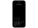iPhone 15/15Pro ガラススクリーンプロテクター サンリオ  マイメロディ SANG-377MM