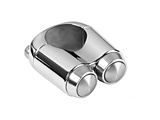 �v�b�V���X�C�b�` 2�{�^�� �N���[�� 22mm�n���h���p   MME003