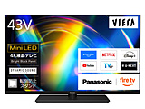�t���e���r VIERA(�r�G��)  TV-43W95C �m43V�^ /Bluetooth�Ή� /4K�Ή� /BS�ECS 4K�`���[�i�[���� /YouTube�Ή��n