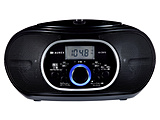 CD���W�I AUREX �u���b�N AX-CW10(K) �m���C�hFM�Ή� /Bluetooth�Ή��n