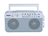 AM/FM立体声家收音机白TY-AR66-W[支持宽大的FM的/AM/FM]
