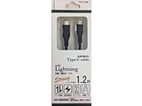 USB-C to Lightning�P�[�u�� �^�t 1.2m  �u���b�N SCC-L120B
