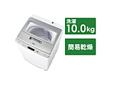 全自動洗濯機  ホワイト JW-HD100A-W ［洗濯10.0kg /簡易乾燥(送風機能) /上開き］