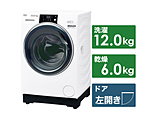 ドラム式洗濯乾燥機  ホワイト AQW-D12M-W ［洗濯12.0kg /乾燥6.0kg /ヒートポンプ乾燥 /左開き］