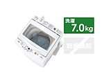 全自動洗濯機  ホワイト AQW-P7M-W ［洗濯7.0kg /簡易乾燥(送風機能) /上開き］
