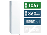 スリムタイプ冷凍庫  ホワイト AQF-SF11M-W ［1ドア /右開きタイプ /105L］