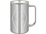 食洗対応真空断熱大啤酒杯600ml不锈钢2 JDK-601-S2