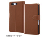 arrows M04用　手帳型ケース シンプル マグネット　ダークブラウン　RT-ARM4ELC1/DK