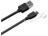 �X�}�[�g�t�H���p�mmicro USB�n�@USB�P�[�u�� �[�d�E�]�� 2A �i1.0m�E�u���b�N�j�@PG-MQC05BK