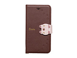 iPhone8/7/6s/6���p�蒠�^�P�[�X Cocotte Brown iP7-COT07