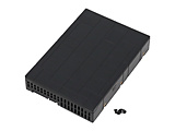 SATAリムーバブルケース [3.5インチベイ→HDD/SSD 2.5インチ]  ブラック HDM-46A