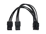PCI Express�p�d���ϊ��P�[�u�� 15cm  �u���b�N PX-014A