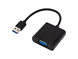 �f���ϊ��A�_�v�^ [USB-A �I�X�����X VGA]  �u���b�N AMC-USBVGA