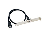 USB-C���A�X���b�g 1�|�[�g �t�����gUSB-C�w�b�_�[�ڑ�   RS-008
