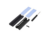 M.2 SSD(2280)�p �l�W�Œ莮�����\�q�[�g�V���N�E�H��Z�b�g BLUE AIAS(�u���[�A�C�A�X) �u���b�N BA-HM03