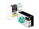 �݊����T�C�N���C���N�J�[�g���b�W [�L���m�� PGI-1300XLBK] �u���b�N ECI-C1300XLB