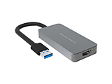 网络摄像机化[USB-A连接→波特酒（Port）:HDMI]Aqual 4K HDMI kyapucha L银AXK4KHCL