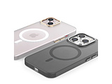 iPhone 15 Pro Max MagSafe�Ή� �P�[�X AERO FRAME araree �N���A�u���b�N AR25455i15PM �y864�z