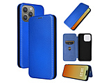 iPhone 15 Pro Max �J�[�{���t�@�C�o�[�蒠�^�P�[�X  �u���[ RM-5375PM-BL