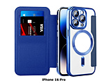 iPhone 16 Pro MagSafe�Ή� �蒠�^�P�[�X  �l�C�r�[�u���[ RM-16MGPR-NV �y864�z