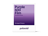 Polaroid Purple 600 Film White Frame (8��)   6616JP �m8�� /1�p�b�N�n