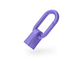 USB-C to USB-C�P�[�u����p �J���r�i�t���P�[�u���z���_�[ CtoC  �p�[�v�� CIO-CHD-PP �mUSB-C �� USB-C�n