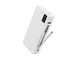 SMARTCOBY Pro CABLE 100W2C1A 20000mAh �z���C�g   CIO-MB100W2C1A-20K-C-WH �mUSB Power Delivery�Ή� /2�|�[�g�n