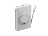 SMARTCOBY Ex05 Wireless2.2 Pro CABLE SS10K �z���C�g   CIO-MB35W2C-SS10K-EX05-WH �mUSB Power Delivery�Ή� /1�|�[�g�n