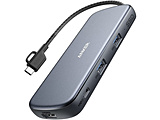 SSD 256GB���� [USB-C �I�X�����X HDMI /USB-A��2�{USB-C���X(���d�p PD100W�Ή�)] �f���ϊ��A�_�v�^ 4K�Ή� �O���[ A83470A2 �m4K�n