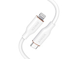 Anker Powerline III Flow USB-C & ���C�g�j���O �P�[�u�� 0.9m  �z���C�g A8662N21 �mUSB-C �� Lightning�n