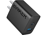 充电器Anker Charger(20W，2-Port)  黑色A2348111[2波特酒（Port）/USB Power Delivery对应]