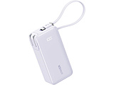 ���o�C���o�b�e���[ Anker Power Bank (10000mAh�AFusion�ABuilt-In USB-C �P�[�u��)  �p�[�v�� A1637NV1 �mUSB Power Delivery�Ή� /2�|�[�g�n �y864�z