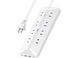 �d���^�b�v Anker USB Power Strip (12-in-1�A35W)  �z���C�g A91F4521 �mPD35W /USB-C×2 /USB-A×2 /4�|�[�g�n