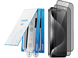 Anker Easy Fit یtBLbg (̂h~KX for iPhone 15 Pro) 2Zbg Black A720A516  ubN A720A516