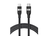 Anker USB-C & ���C�g�j���O �P�[�u�� (���ϋv�i�C����) 0.9m �u���b�N A82B2011  �u���b�N A82B2011