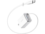 �[�d�� Anker Nano Charger (35W, ����莮 USB-C�P�[�u��)  �z���C�g A2658N21 �mUSB Power Delivery�Ή� /2�|�[�g�n �ysof001�z